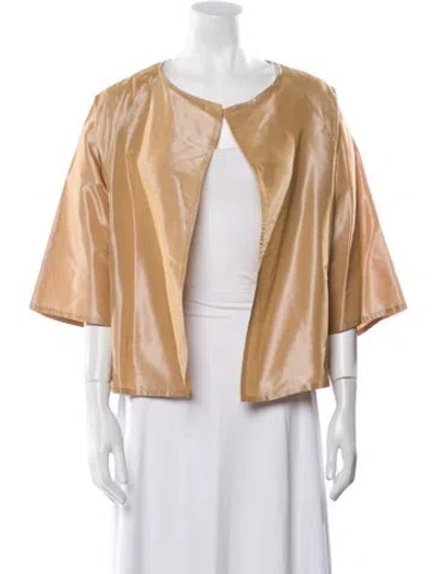 Pre-owned Zoran Vintage 1990's Evening Jacket In Gold