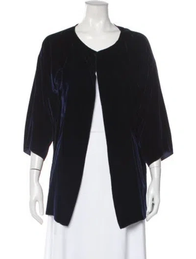 Pre-owned Zoran Vintage 1990's Jacket In Blue
