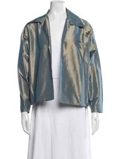Pre-owned Zoran Vintage 1990's Jacket In Blue