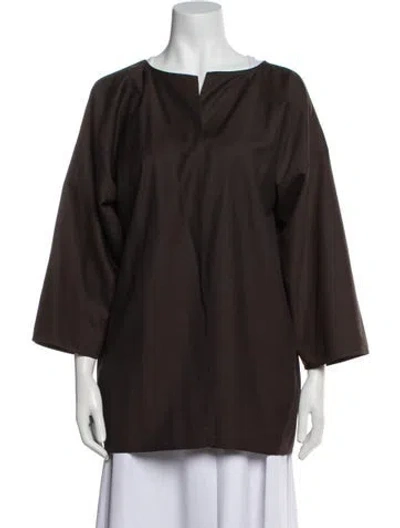 Pre-owned Zoran Vintage 1990's Jacket In Brown