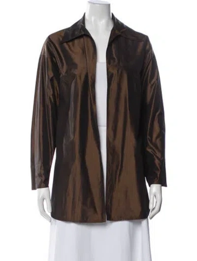 Pre-owned Zoran Vintage 1990's Jacket In Brown