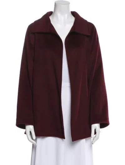 Pre-owned Zoran Vintage 1990's Jacket In Burgundy