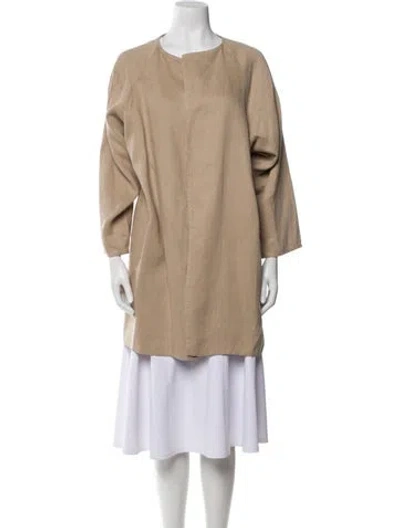 Pre-owned Zoran Vintage 1990's Jacket In Neutral