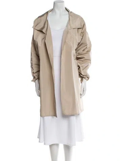 Pre-owned Zoran Vintage 1990's Trench Coat In Neutral