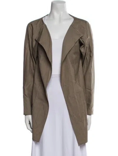 Pre-owned Zoran Vintage 1990's Vest In Brown