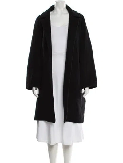 Pre-owned Zoran Vintage Late 1990's - Early 2000's Coat In Black