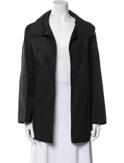 Pre-owned Zoran Vintage Silk Jacket In Black