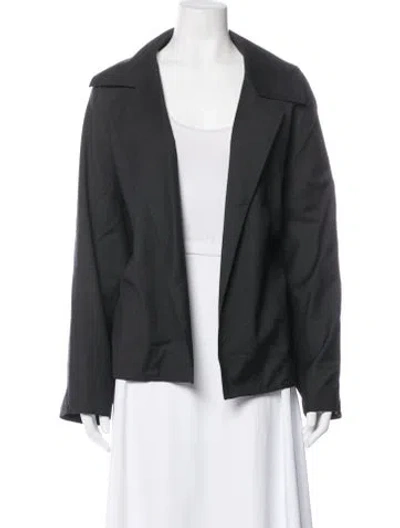 Pre-owned Zoran Wool Blazer In Gray