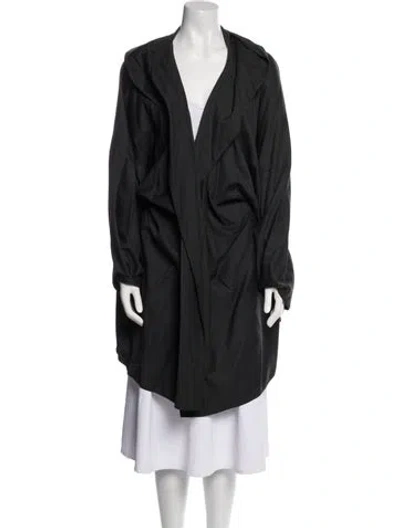 Pre-owned Zoran Wool Coat In Gray