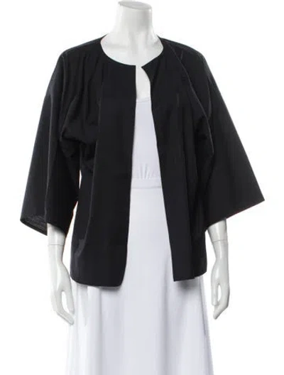 Pre-owned Zoran Wool Jacket In Black