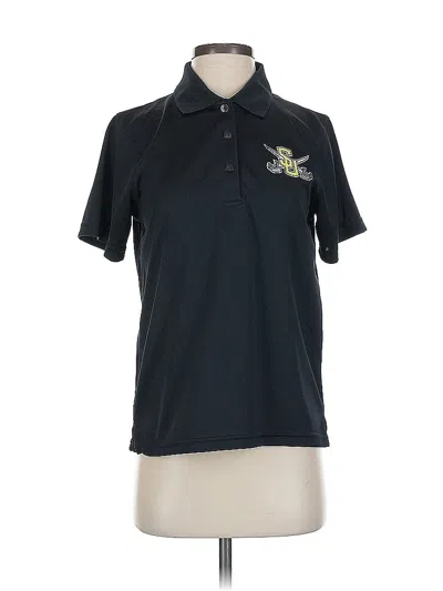 Pre-owned Zorrel Short Sleeve Polo Shirt In Black