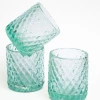 Zorro Y Jaguar Bruma Glass In Turquoise