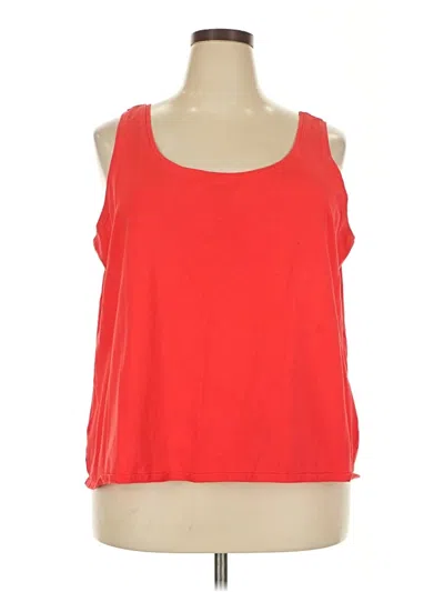 Pre-owned Zozo Sleeveless T-shirt In Red
