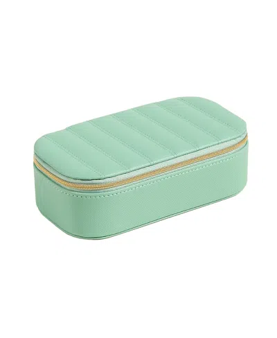 Zsa Zsa Zsu Meilin Jewelery Box, 7 X 4 In Green
