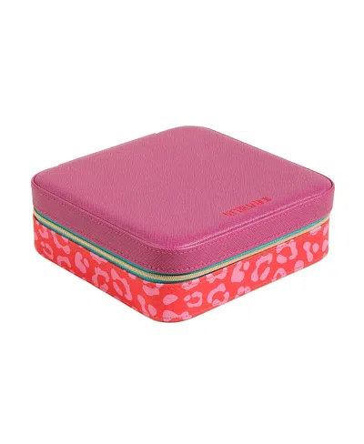 Zsa Zsa Zsu Meilin Jewelery Box, 7.5 X 7.5 In Pink