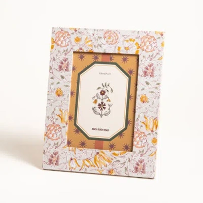 Zsa Zsa Zsu Noida Printed Frame 7.2x9 In In Multi