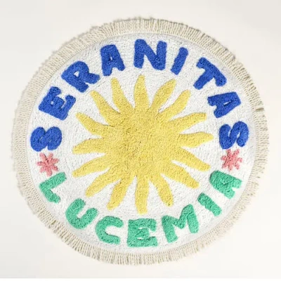 Zsa Zsa Zsu Punjab Seranitas 100% Cotton Bath Mat 27.5" Spa-inspired In Multi