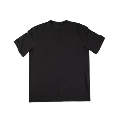 Zsigmond Men's Black Core Long Fit T-shirt