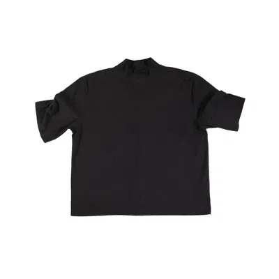 Zsigmond Men's Core Mock Neck T-shirt Black