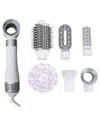 Ztech 6-in-1 Heated Hair Styling Brush & Blower