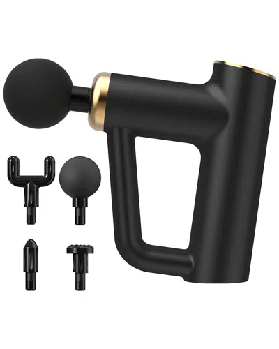 Ztech Deep Tissue Massage Gun With 4 Attachments In Black