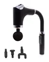 Ztech Ergonomic Hook Massage Gun In Black