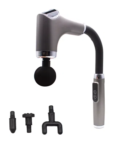 Ztech Ergonomic Hook Massage Gun In Gray