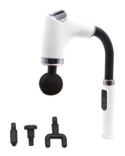 Ztech Ergonomic Hook Massage Gun In White