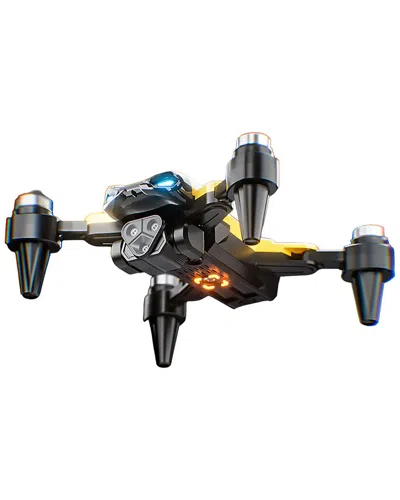 Ztech Foldable Camera Drone With Remote Control In Black