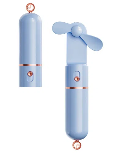 Ztech Handheld Mini Fan In Blue