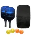 Ztech Pickleball Set In Black