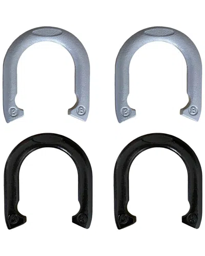 Ztech Premium Metal Horseshoes Set