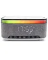 Ztech Wireless Charging Clock With Speaker