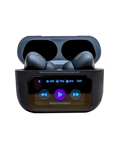 Ztech Wireless Earbuds With Smart Screen Charging Case & Ipx4