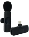 Ztech Wireless Lavalier Microphone For Iphone In Black