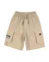 Zu+elements Man Shorts & Bermuda Shorts Camel Size 10 Cotton, Elastane In Beige