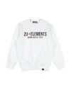 Shop Zu+elements Man Sweatshirt White Size 16 Cotton, Elastane