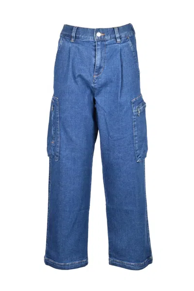 Zucca Cargo Jeans - Blue