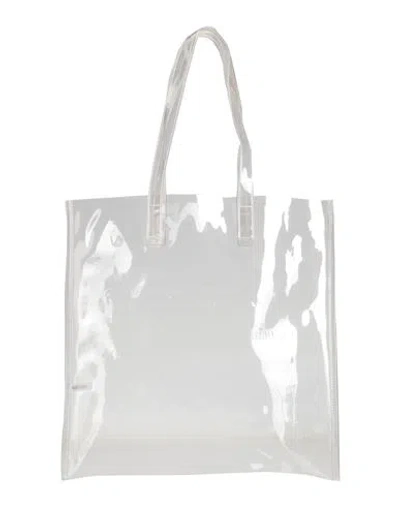 Zucca Woman Handbag White Size - Pvc - Polyvinyl Chloride