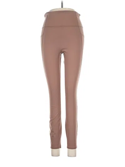 Pre-owned Zuda Active Pants In Brown