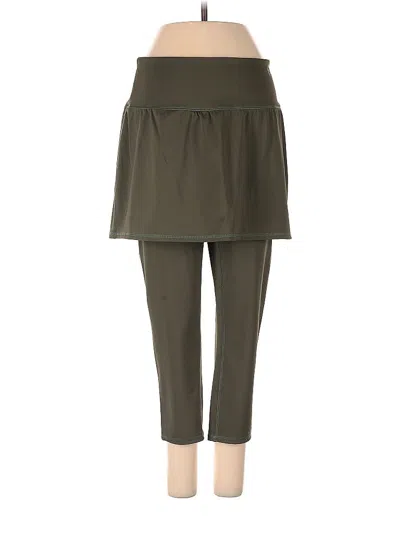 Pre-owned Zuda Active Pants In Green