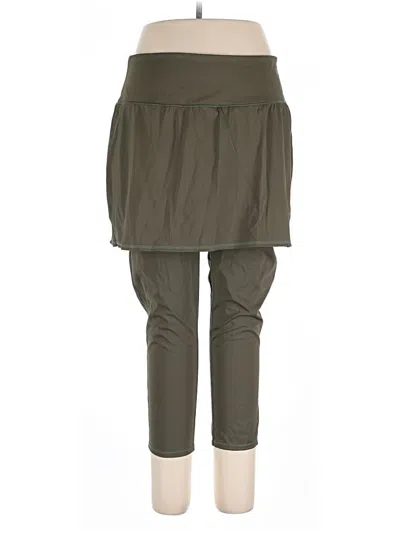Pre-owned Zuda Active Pants In Green