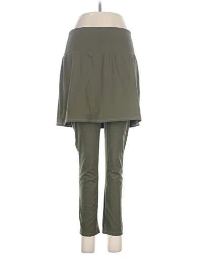 Pre-owned Zuda Active Pants In Green