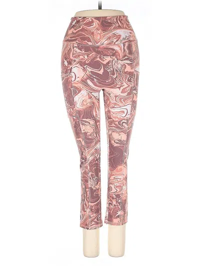 Pre-owned Zuda Active Pants In Pink