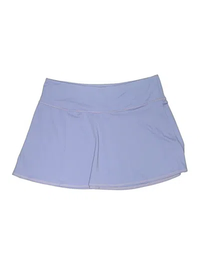 Pre-owned Zuda Active Skort In Blue