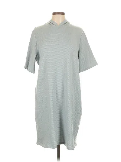Pre-owned Zuda Casual Dress In Gray