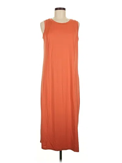 Pre-owned Zuda Casual Dress In Orange