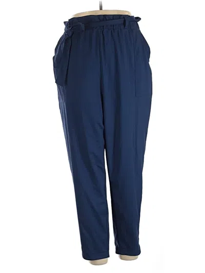 Pre-owned Zuda Casual Pants In Blue