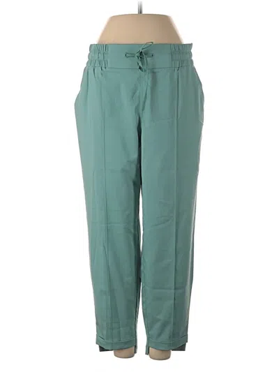 Pre-owned Zuda Casual Pants In Teal