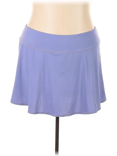 Pre-owned Zuda Casual Skirt In Blue